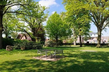 Sitzgelegenheit auf der Ziegenwiese