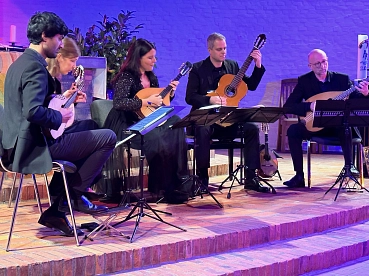 Ensemble Allemando in der Tymmo Kirche © Gemeinde Lütjensee